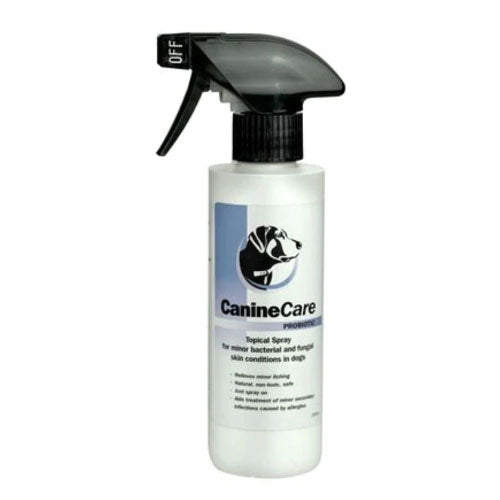 CanineCare Probiotic. Gut prebiotic, probiotic and topical spray.